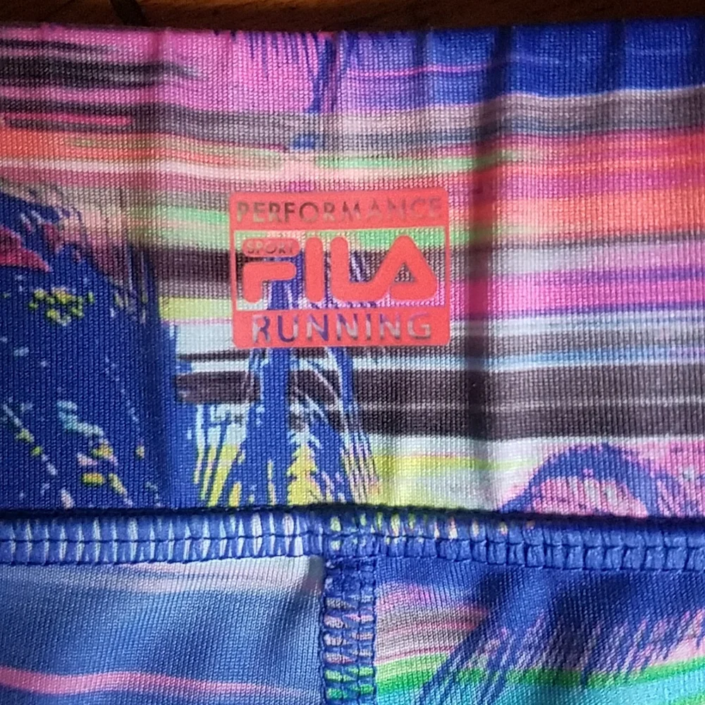 Fila sport tropical running shorts size large - Picture 4 of 6